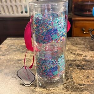 Lilly Pulitzer Vibrant Acrylic Wine Glasses
